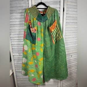 NEW Butterfly pants - kantha & reversible